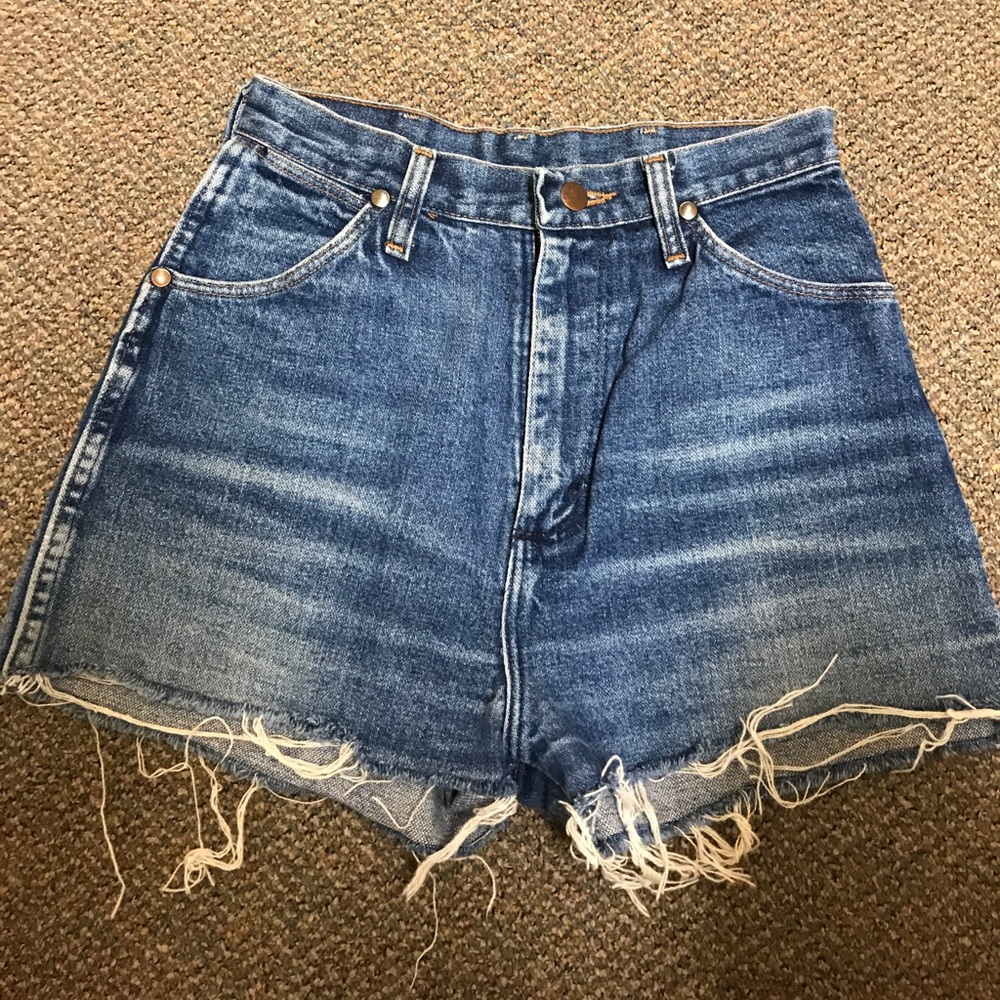 Wrangler jean shorts